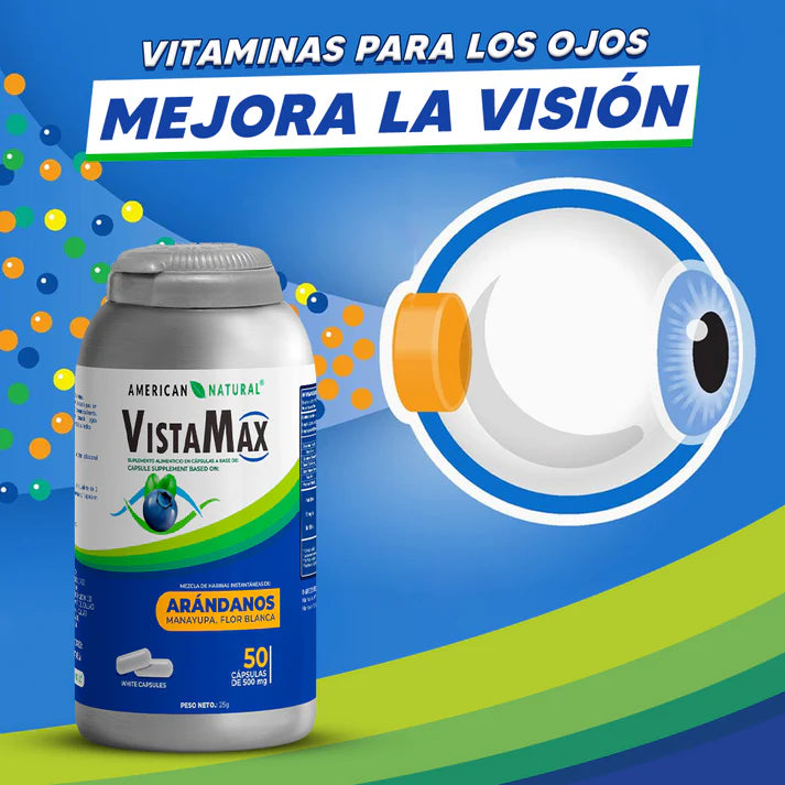 👁️ VISTAMAX™ – RECUPERA LA CLARIDAD DE TU VISIÓN