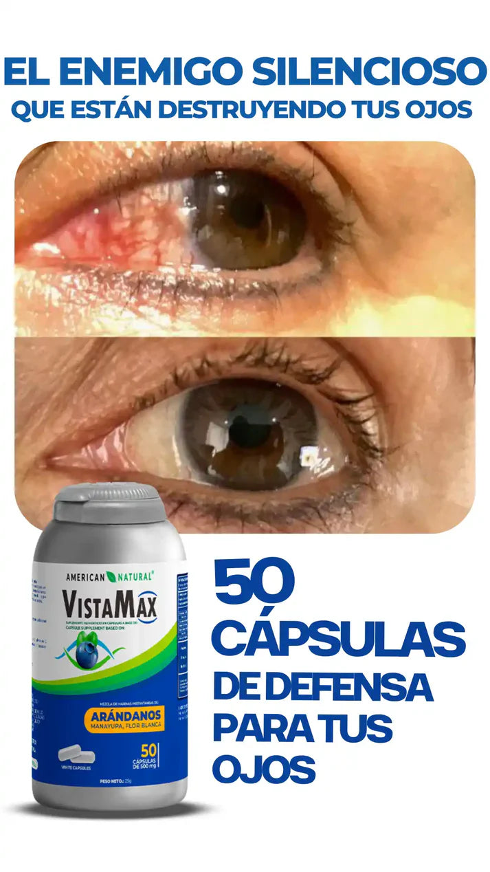 👁️ VISTAMAX™ – RECUPERA LA CLARIDAD DE TU VISIÓN
